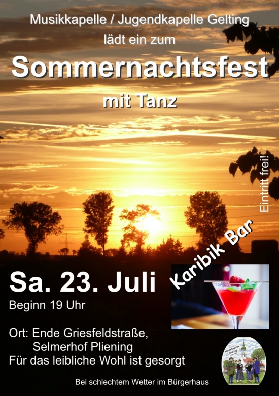 Flyer Sommernachtstanz